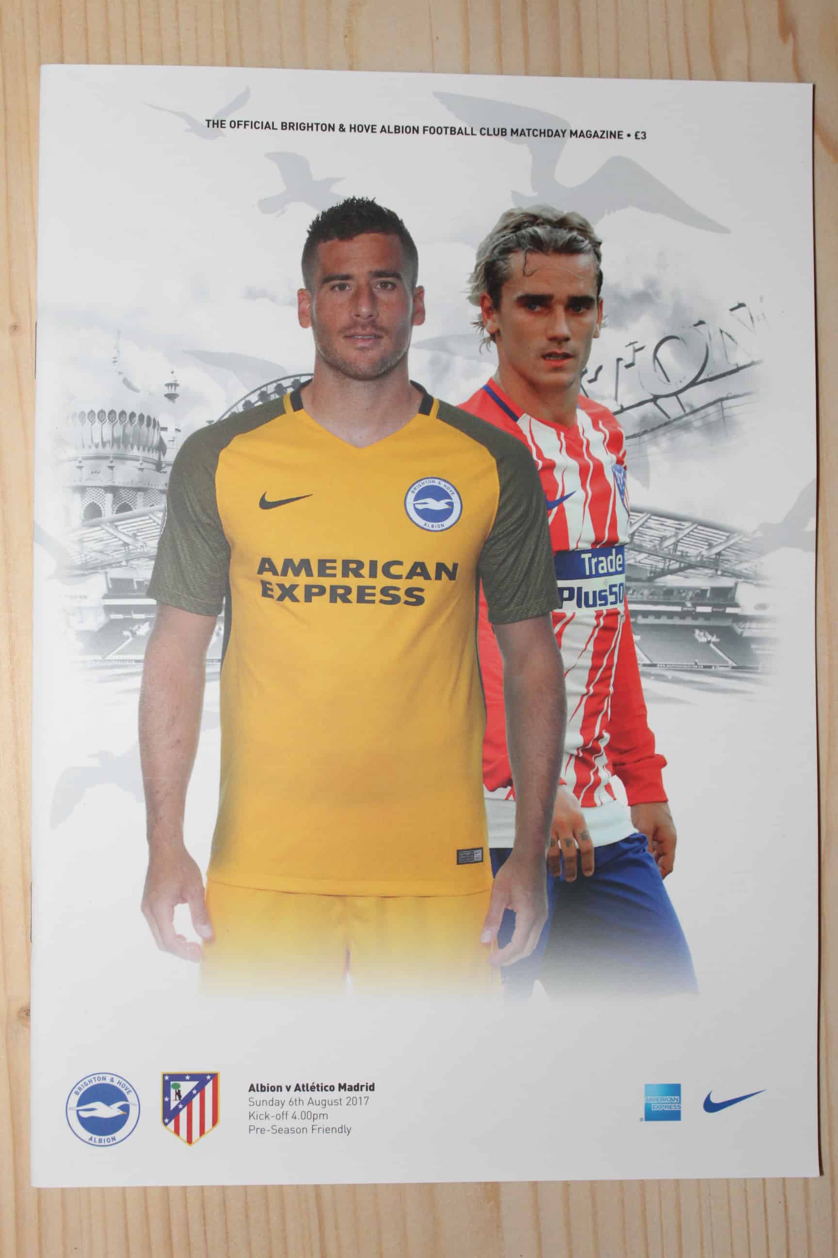 Brighton & Hove Albion FC v Athletico Madrid